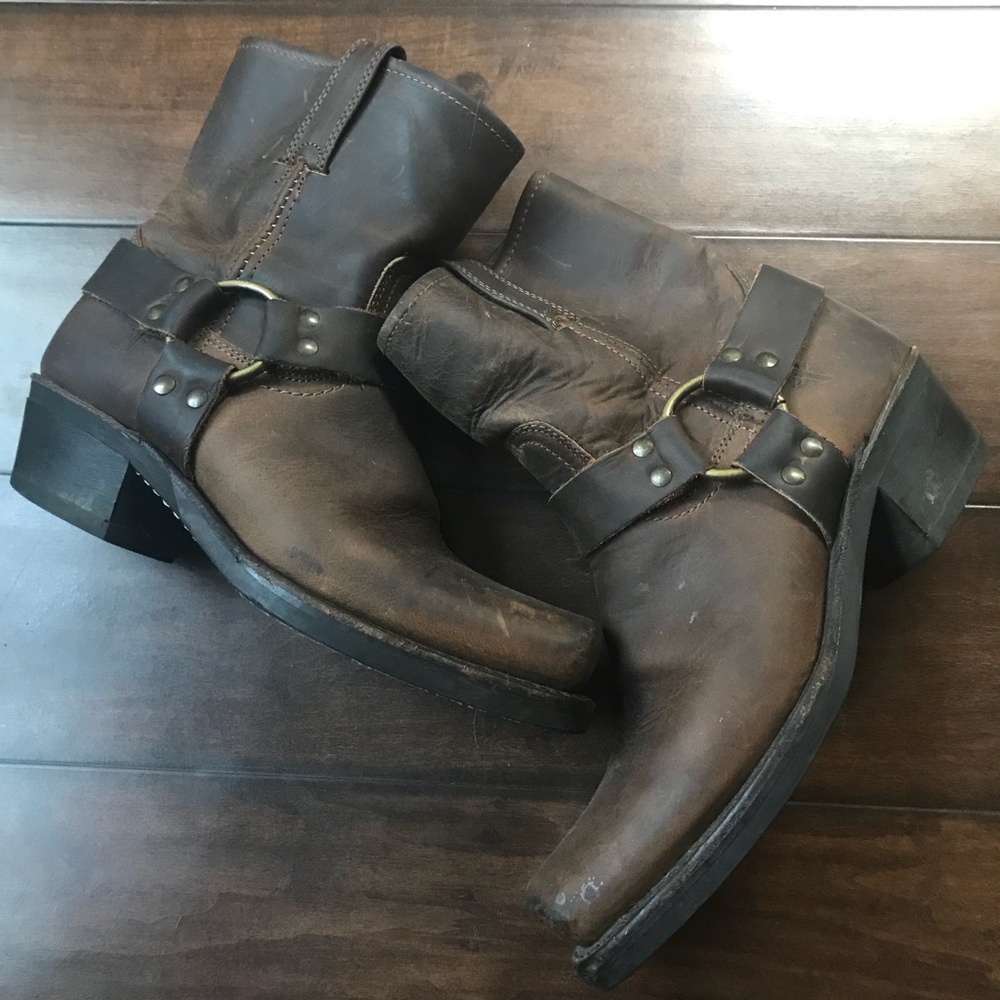 Authentic Frye 8R harness boots